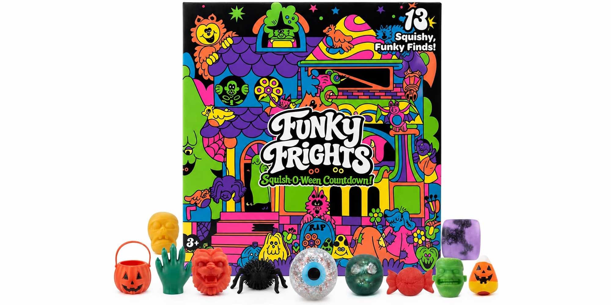 Needoh Halloween advent calendars