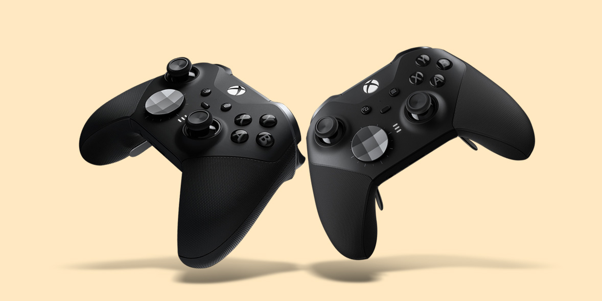 Xbox Elite Series 2 controllers
