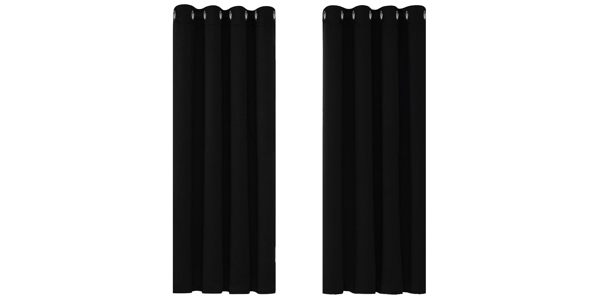 Black Deconovo blackout curtains