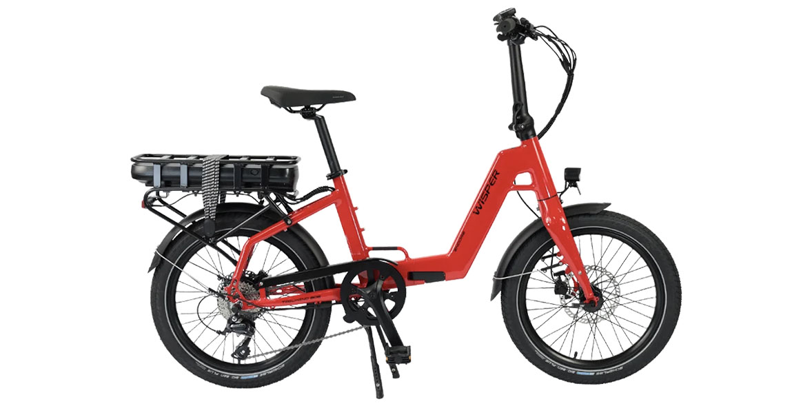 Red Wisper Tailwind 806 Encore folding e-bike