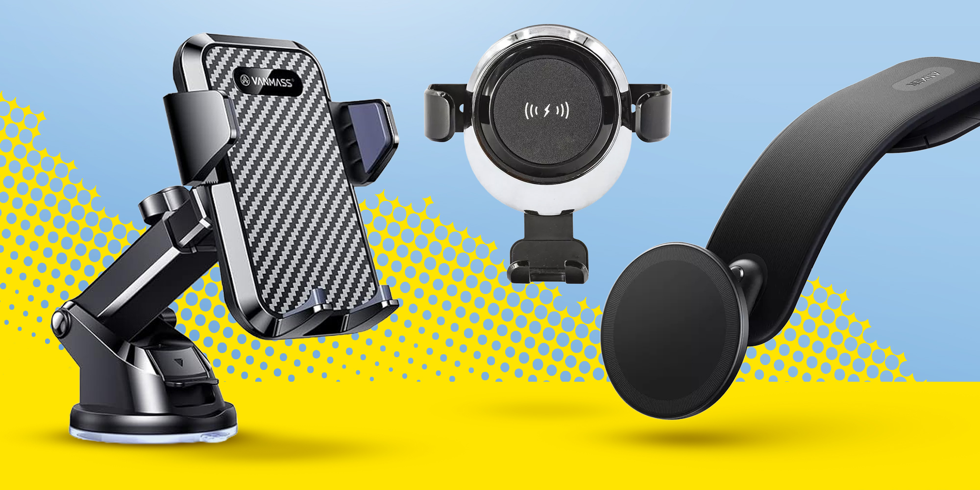 Car phone holders compilation image