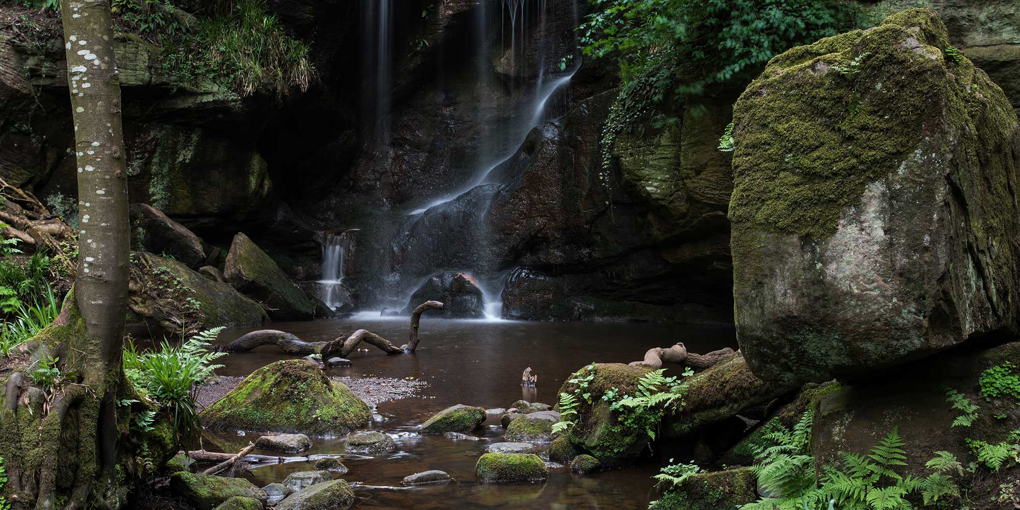 Northumberland waterfall