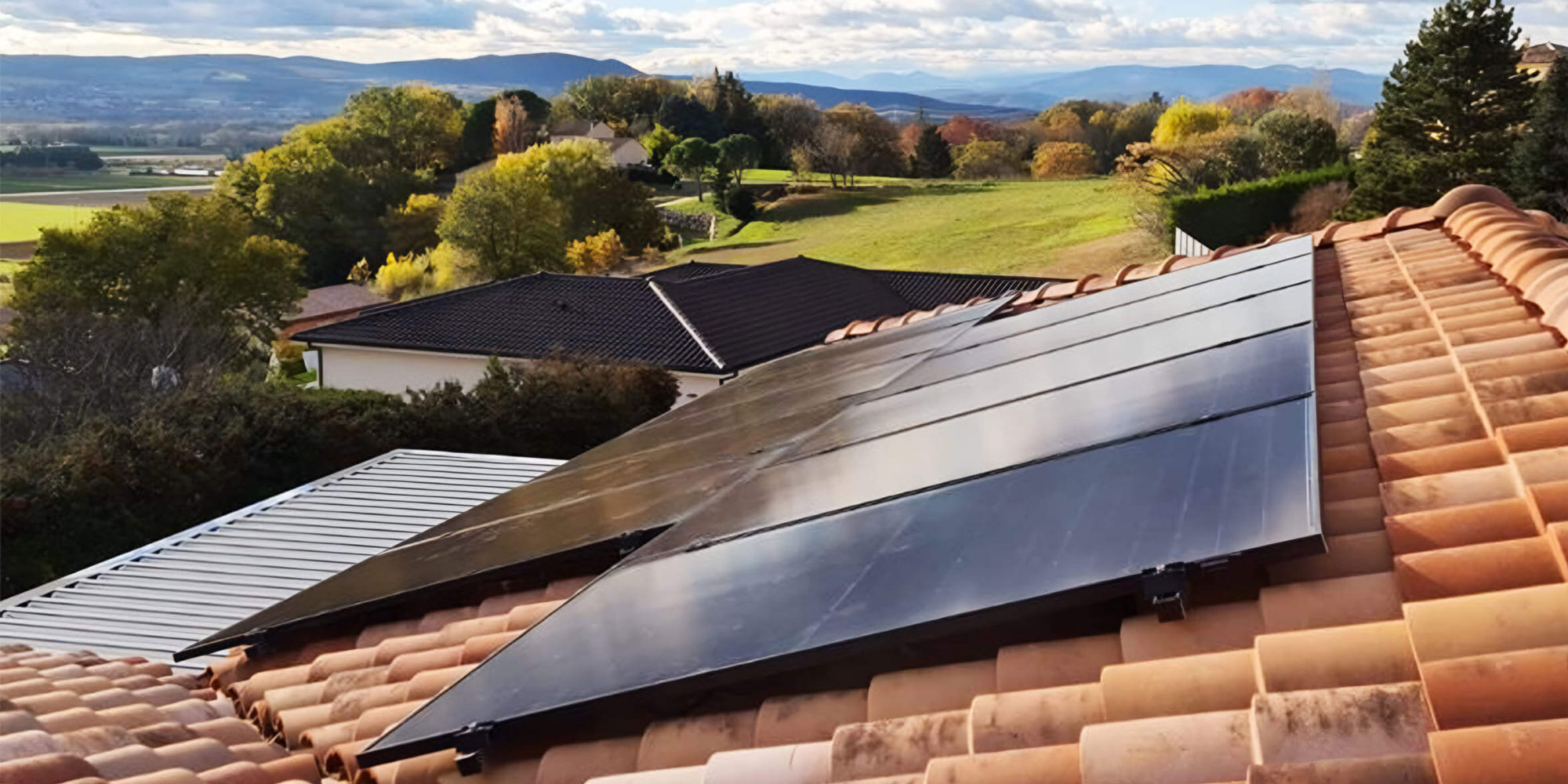 Trina Solar panels on a home
