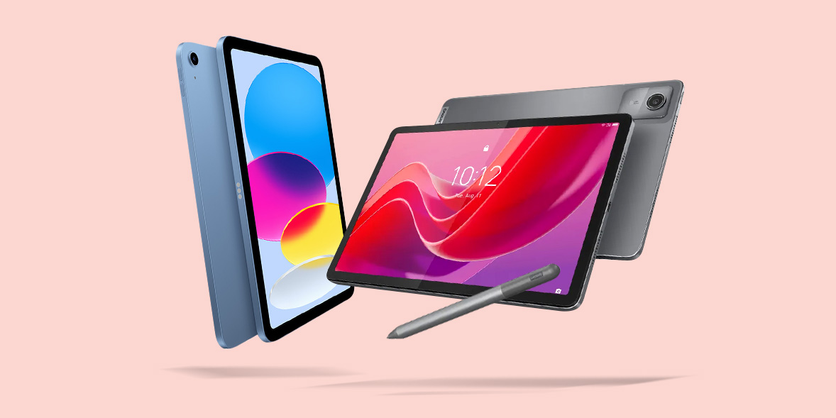 Lenovo and Apple tablets 
