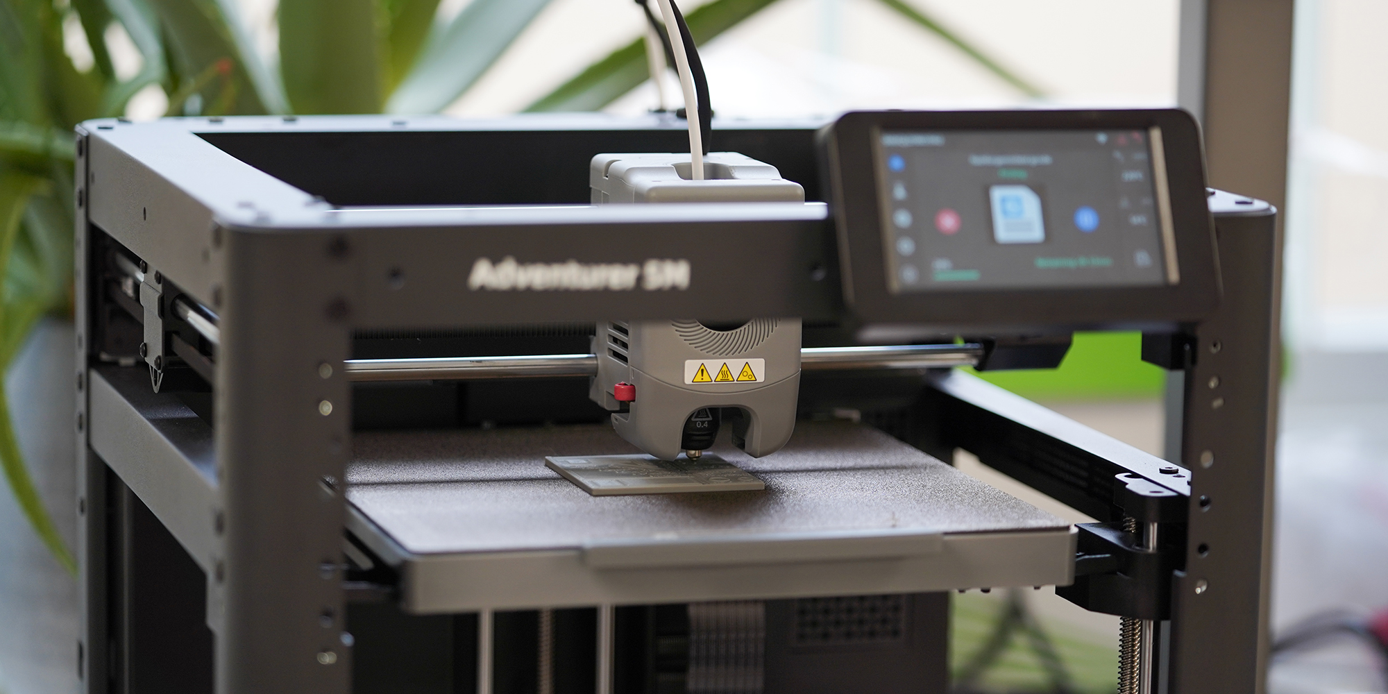 Printing on one of the 3D printers