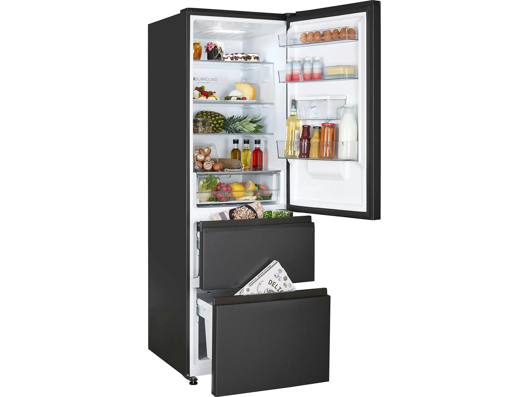 Haier HTW3618EWPB fridge freezer