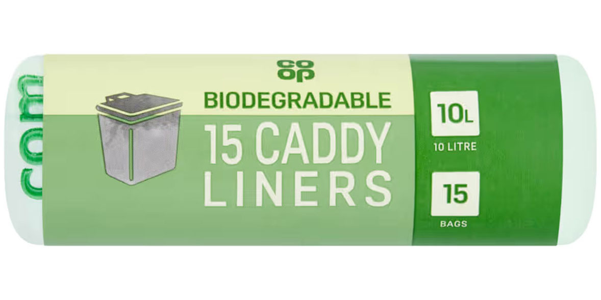 Co-op Biodegradable Caddy Liners Bags