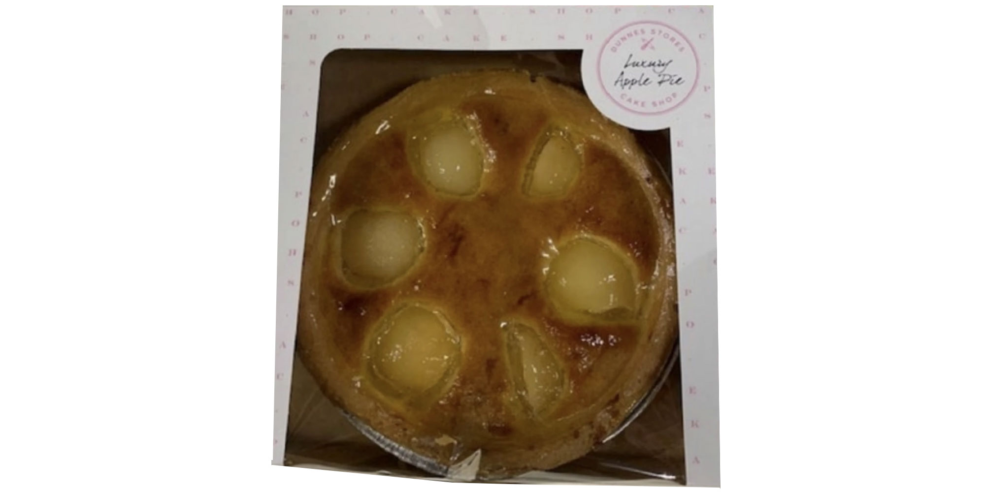 Recalled apple pie