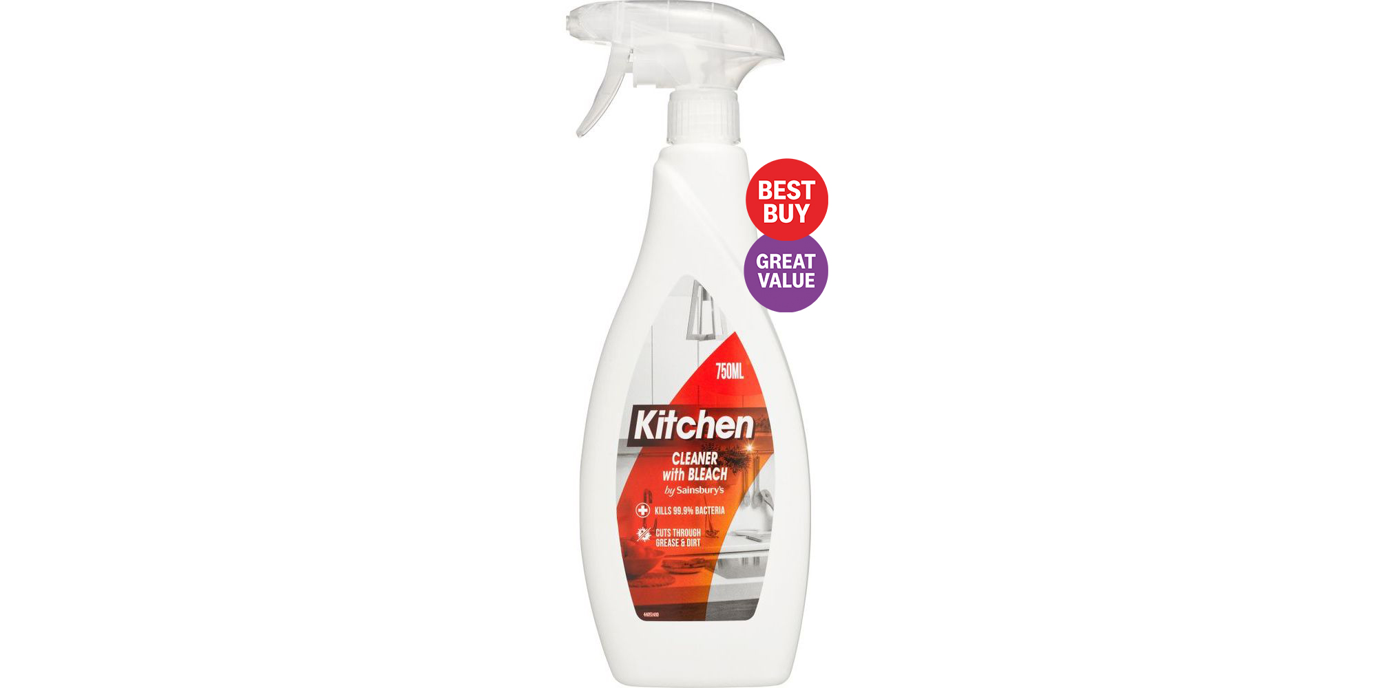Sainsbury's Kitchen Cleaner With Bleach