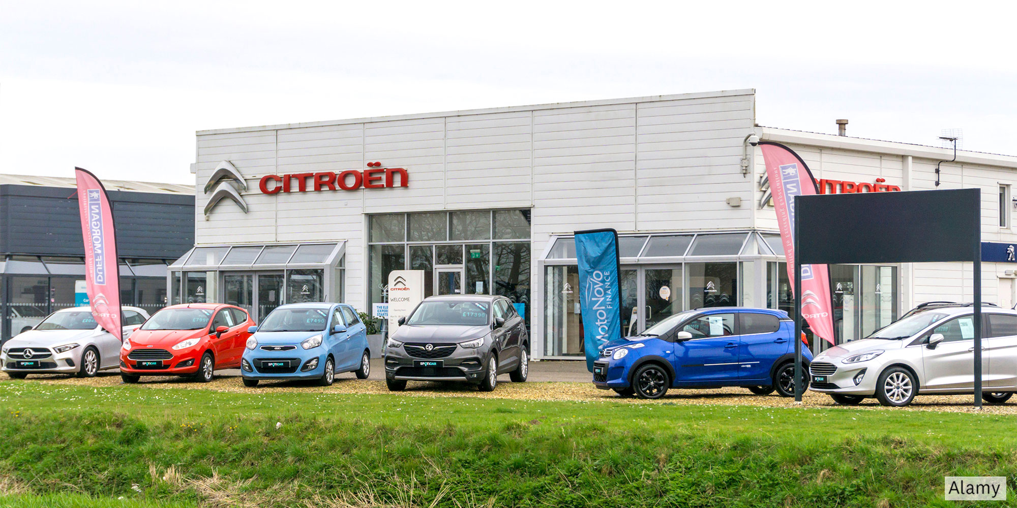 A Citroen dealership