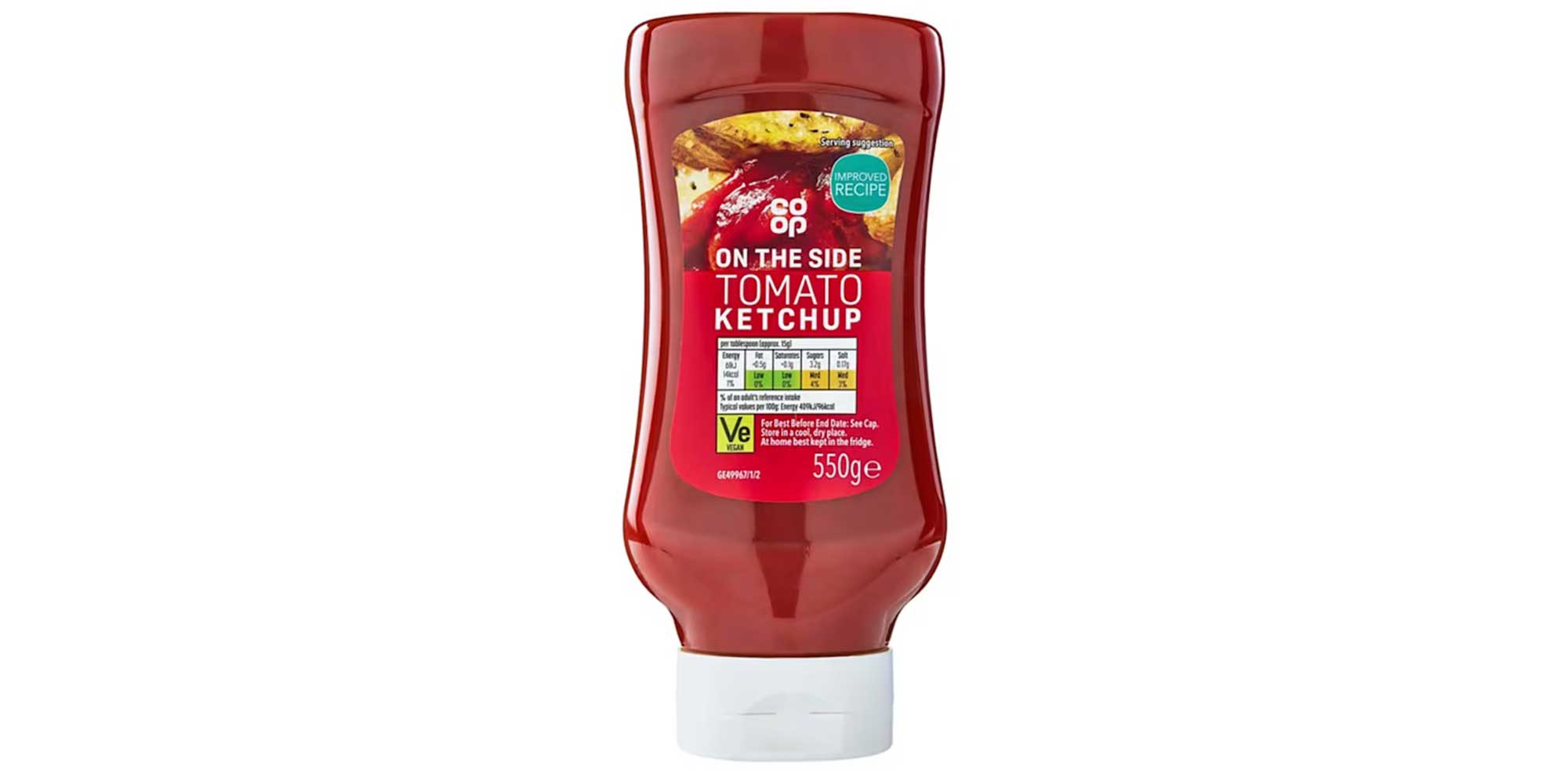 Co-op On the Side Tomato Ketchup