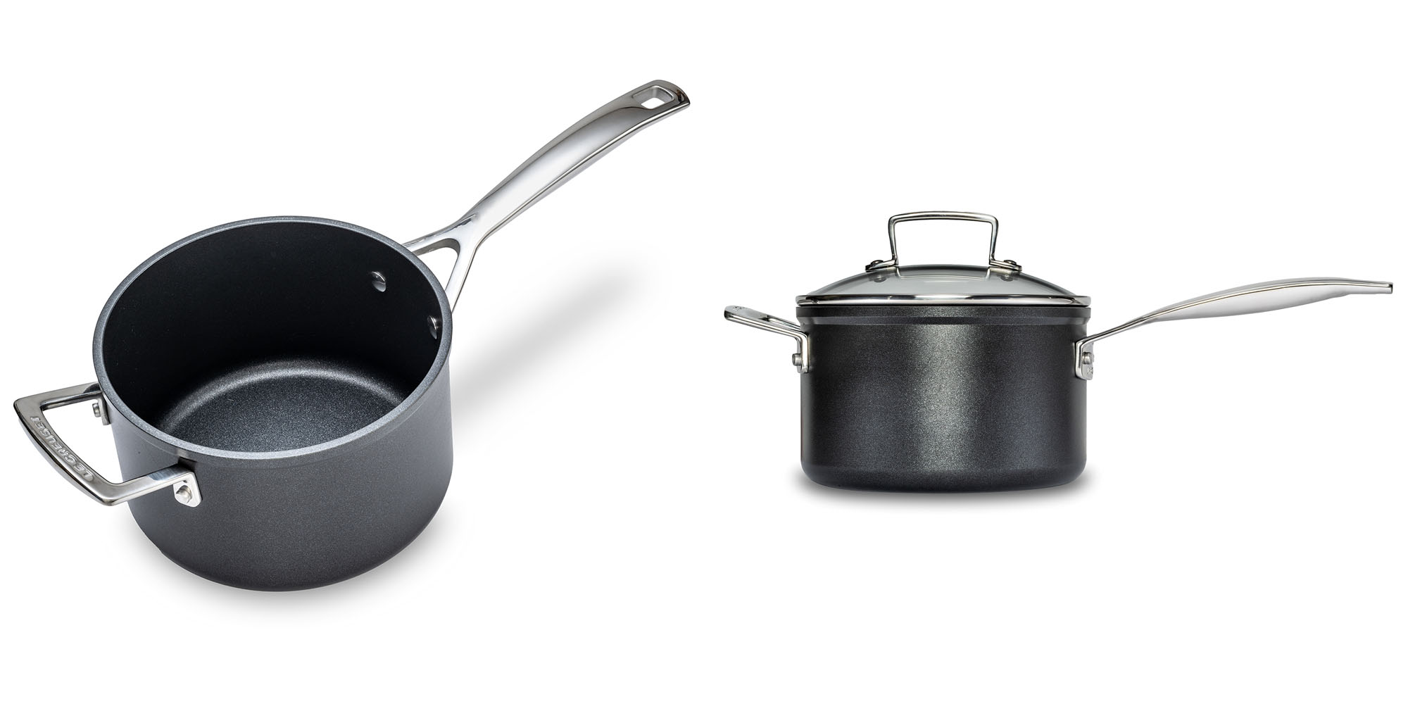 Le Creuset Toughened Non-Stick Saucepan with Glass Lid and Helper Handle
