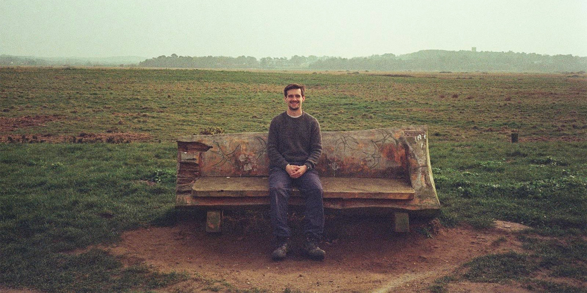 Sam Wilson in the countryside.