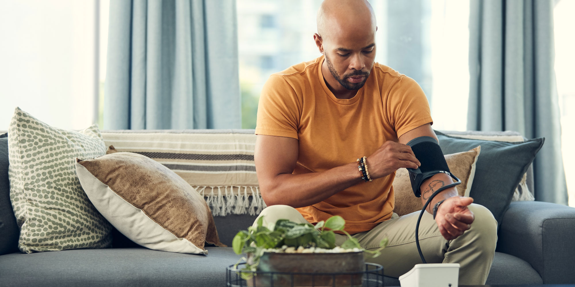 Using a blood pressure monitor