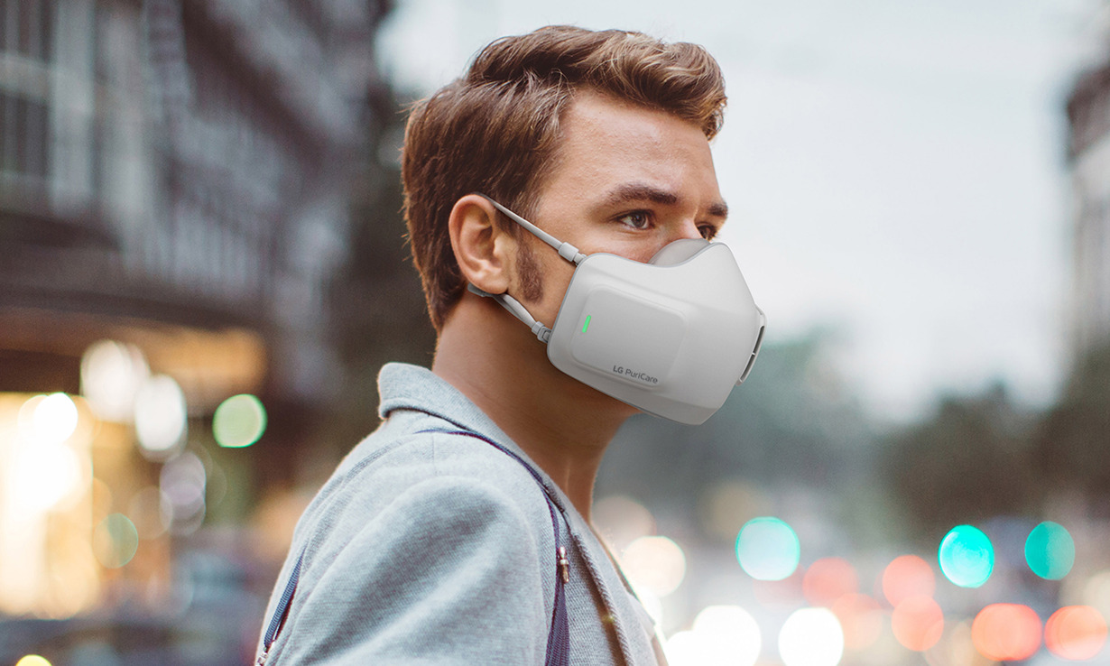 LG Puricare Air Purifier Face Mask
