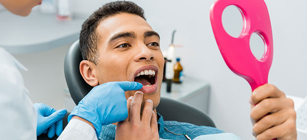 Young man at dentist 482326