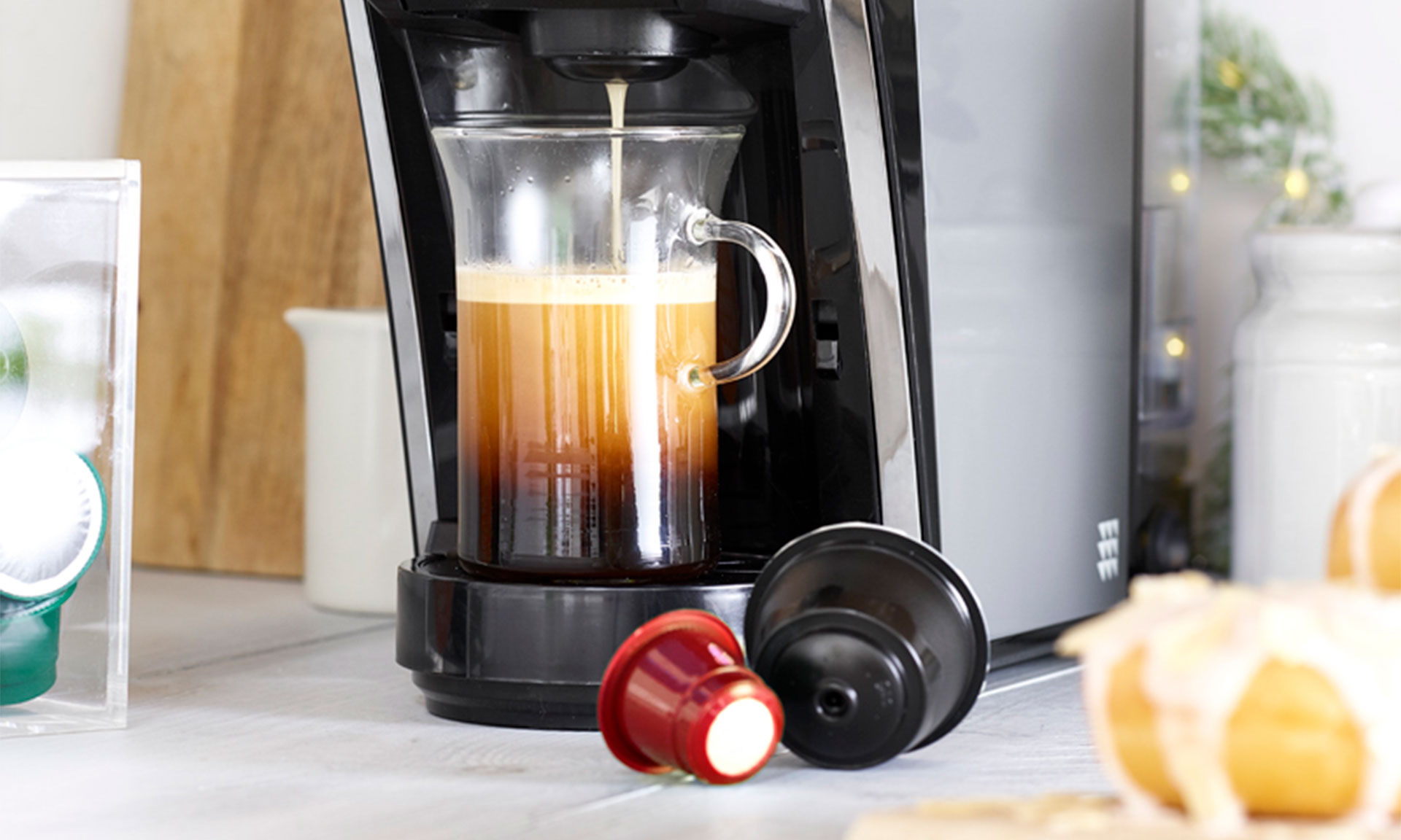 Lakeland s 2 in 1 Coffee Machine Works With Nespresso And Dolce Gusto