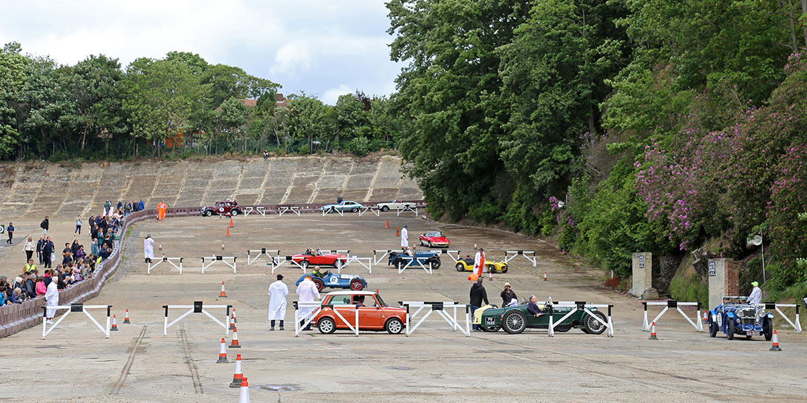 Brooklands finishing straight