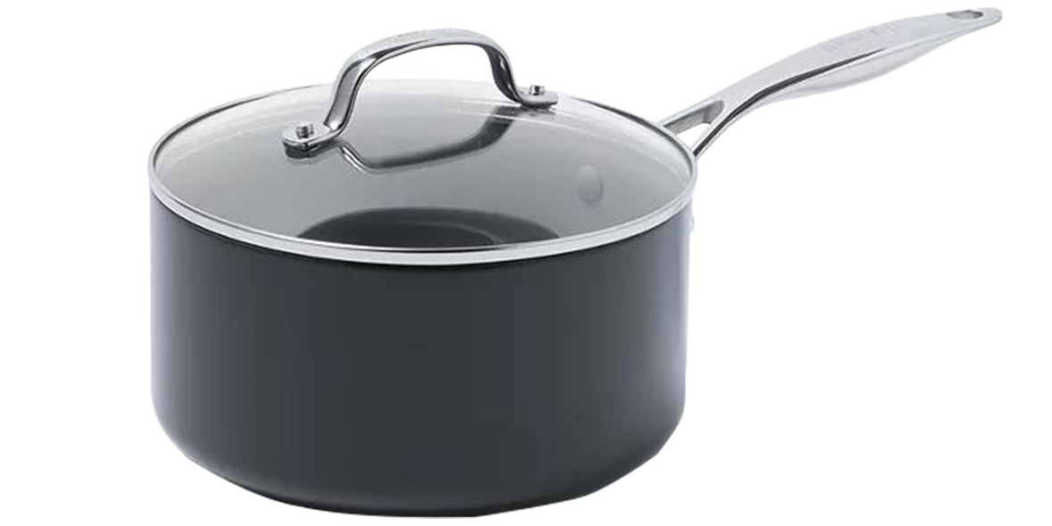 GreenPan Venice Pro Extra Ceramic Non-Stick Saucepan with Lid