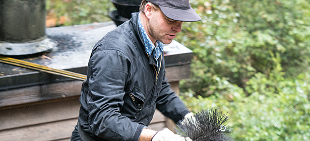 Chimney sweep