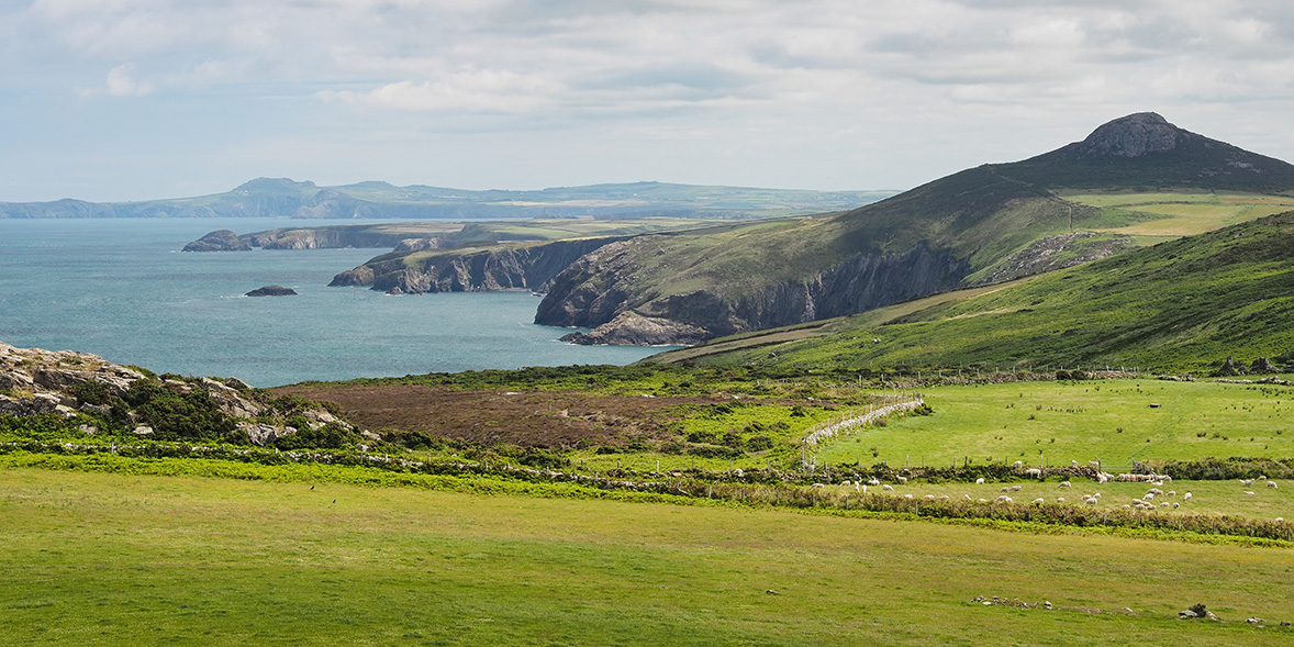 Shoreline in Pembrokeshire National Park