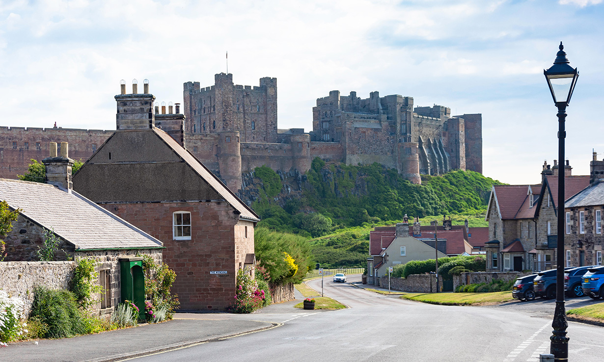 Bamburgh village